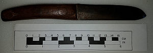 Civil war era wood handle knife