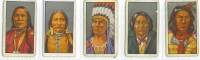 Tobacco Cards Godfrey Phillips Ltd. London - "Red Indians"