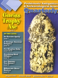 Prehistoric Antiquities & Archaeological News Quarterly 2003 Aug XXIII