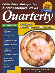 Prehistoric Antiquities & Archaeological News Quarterly 2005 Feb XXV