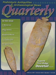 Prehistoric Antiquities & Archaeological News Quarterly 2007 Feb XXVII